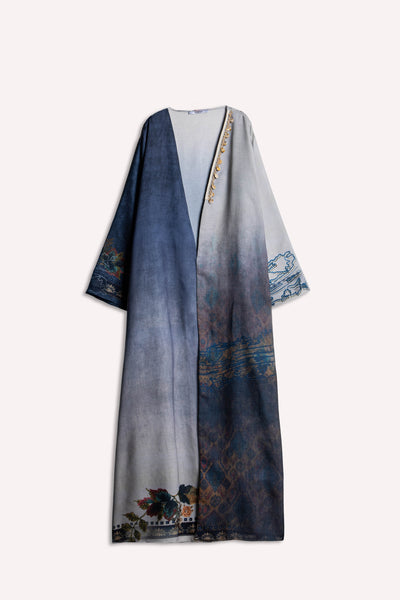 DETAILED PRINTED ABAYA