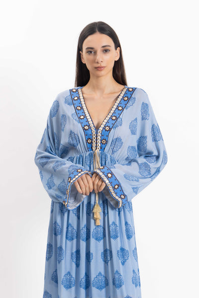 DETIAL EMBROIDERED DRESS