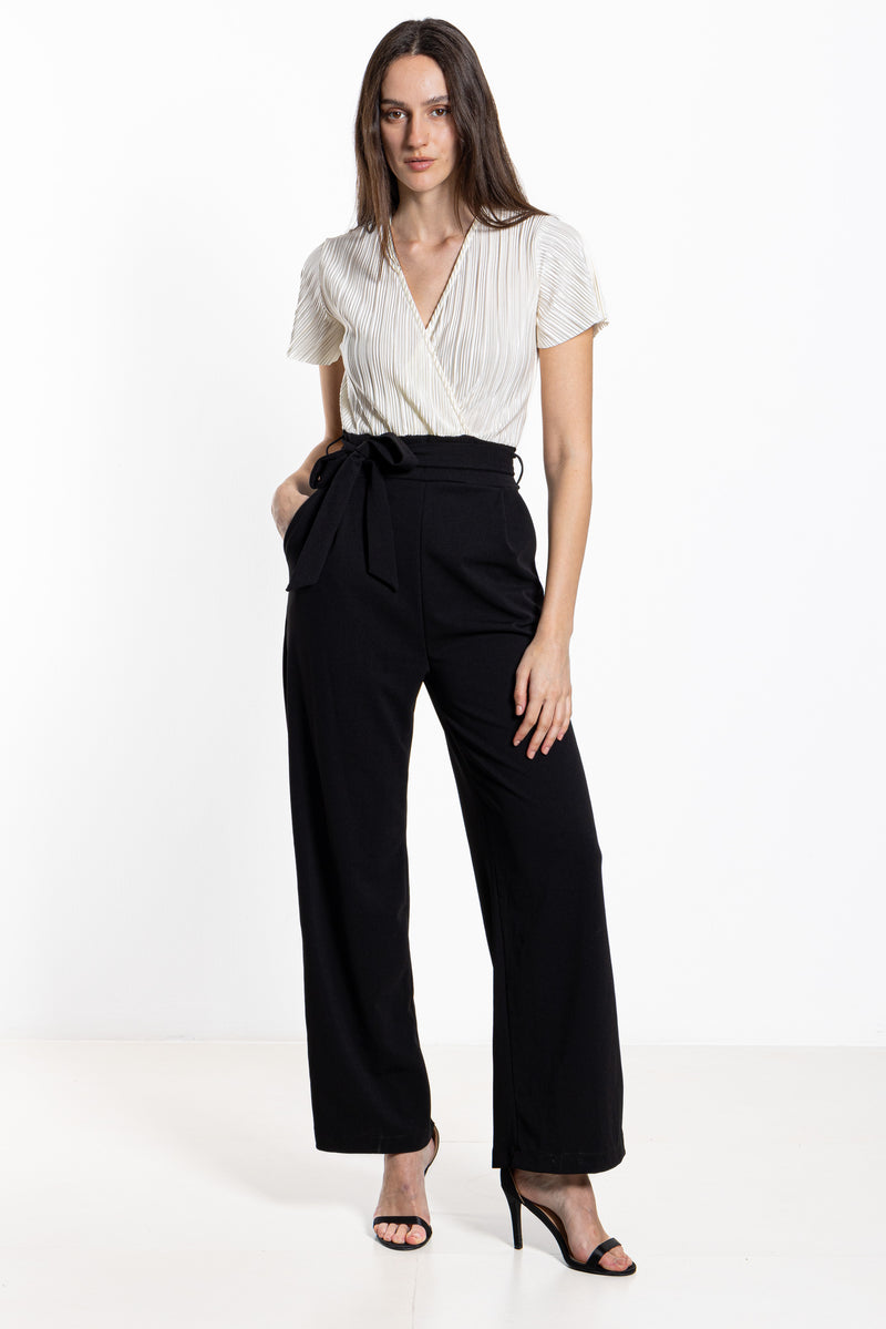 DETAIL BELTED JUMPSUIT