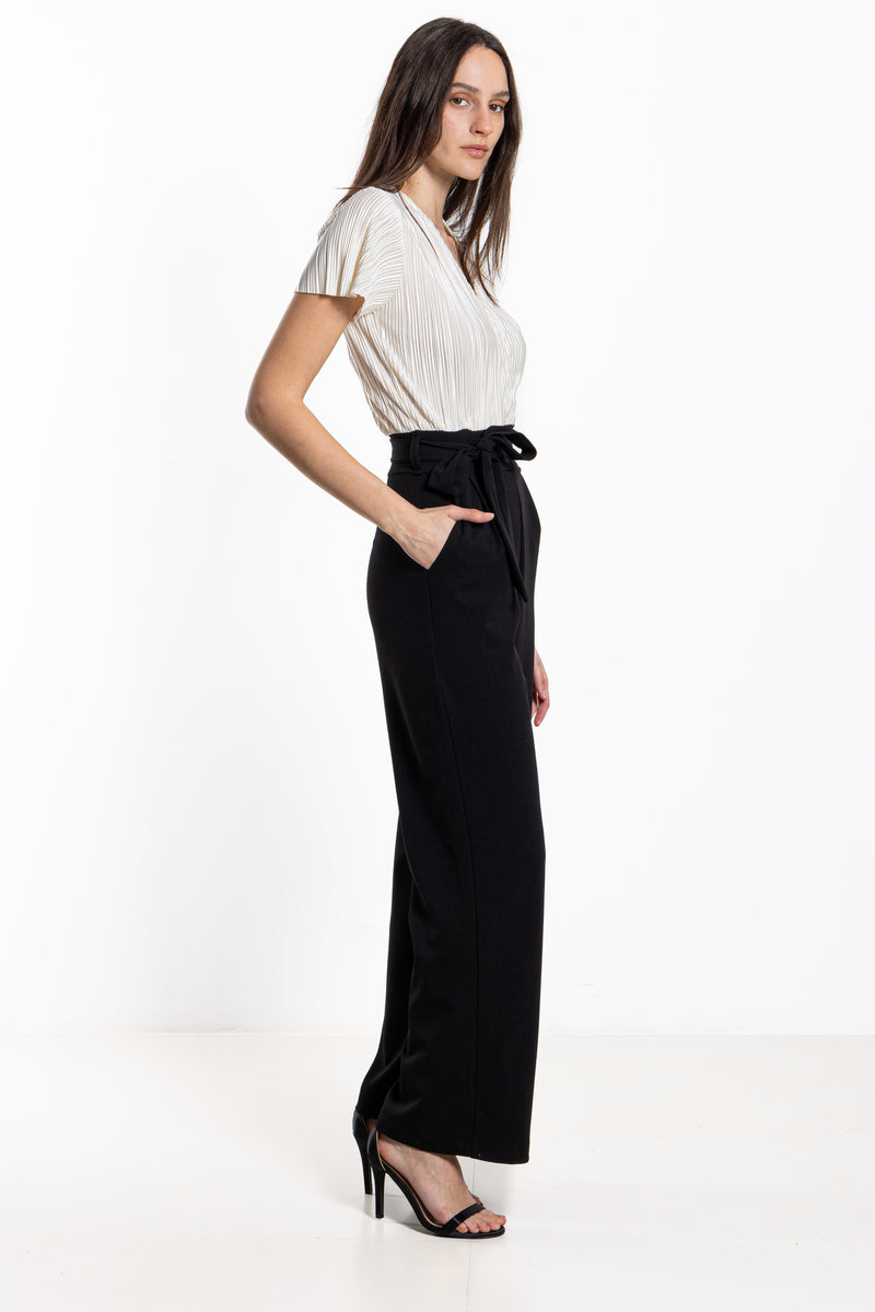 DETAIL BELTED JUMPSUIT