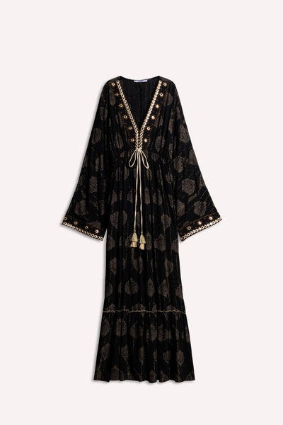DETIAL EMBROIDERED DRESS