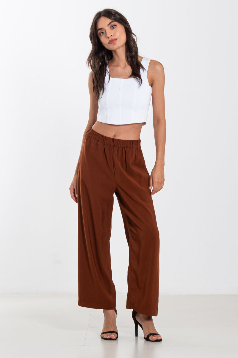 STRAIGHT FIT TROUSERS