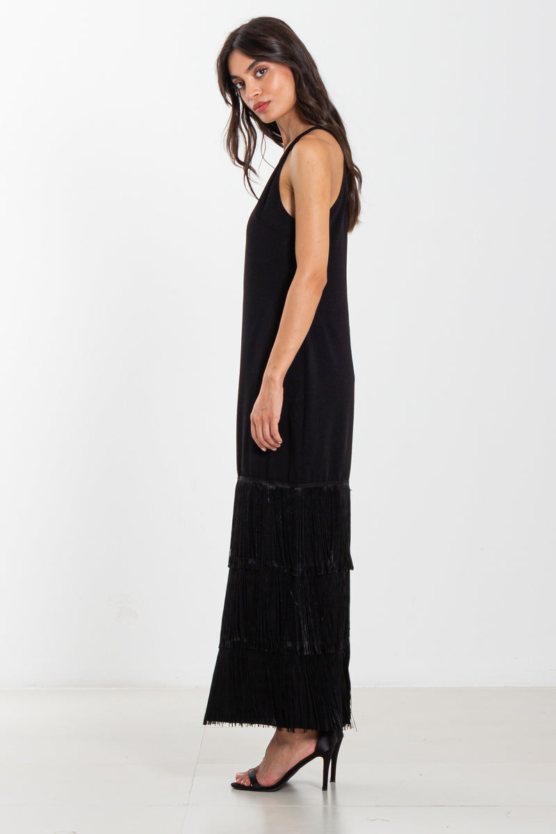 DETAILED MIDI DRESS