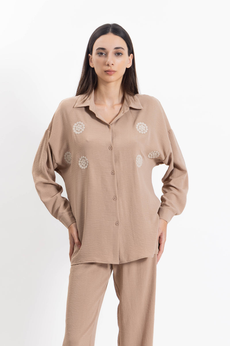 LIGHTWEIGHT DETAILED SHIRT SET