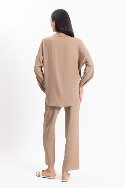 LIGHTWEIGHT DETAILED SHIRT SET