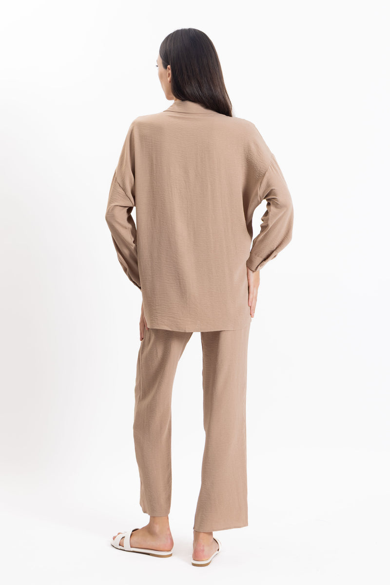 LIGHTWEIGHT DETAILED SHIRT SET