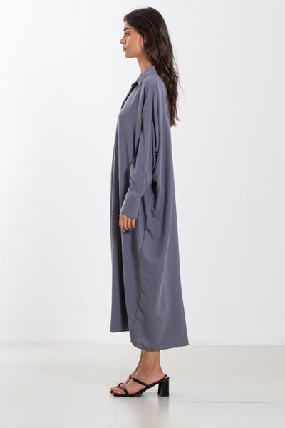 MIDI COMFORT SHIRT DRESS