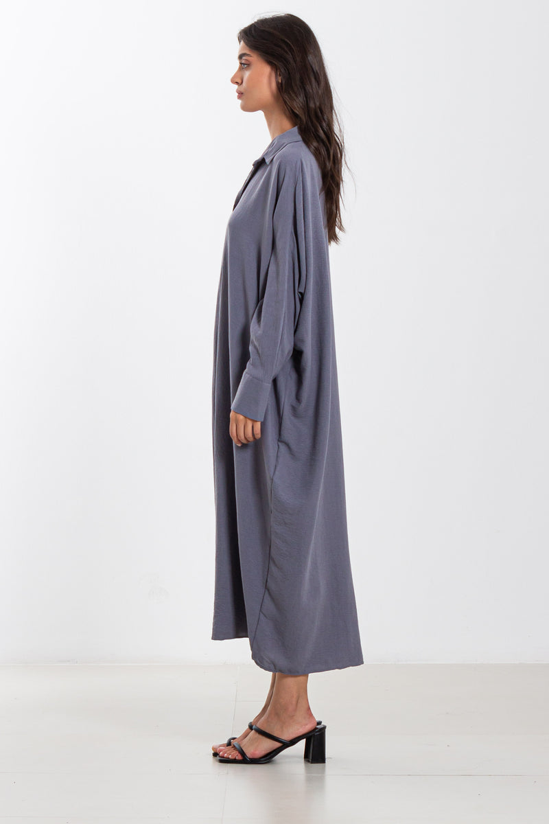 MIDI COMFORT SHIRT DRESS