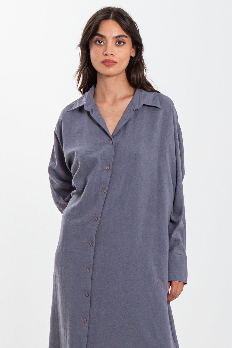 MIDI COMFORT SHIRT DRESS