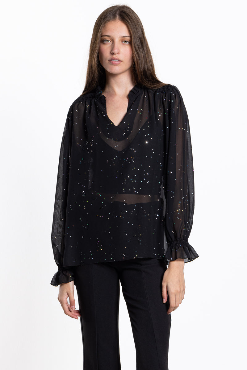 SEQUINNED TOP