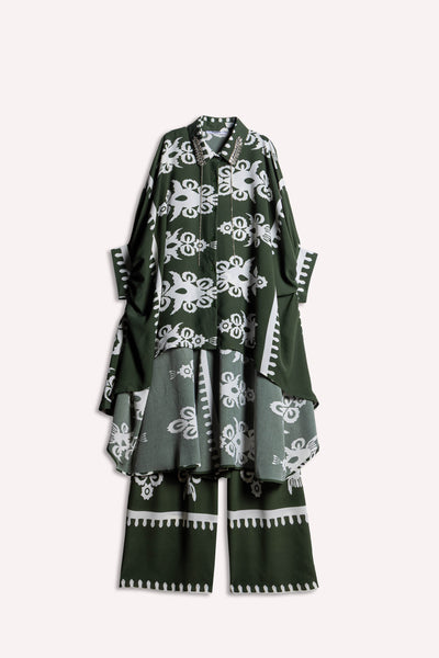 DETAIL PRINTED TOP SET