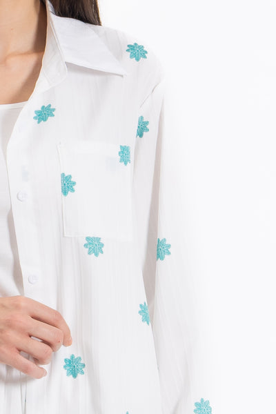 TEXTURED SHIRT SET