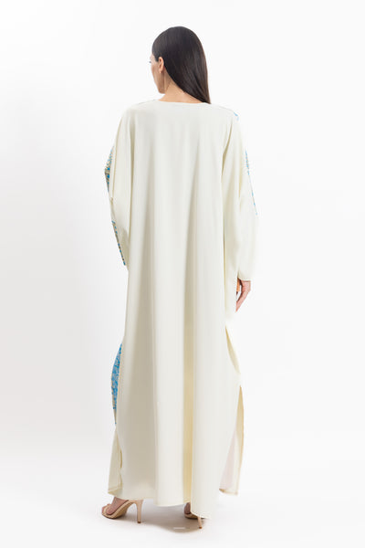 DETAILED ABAYA WITH DRESS