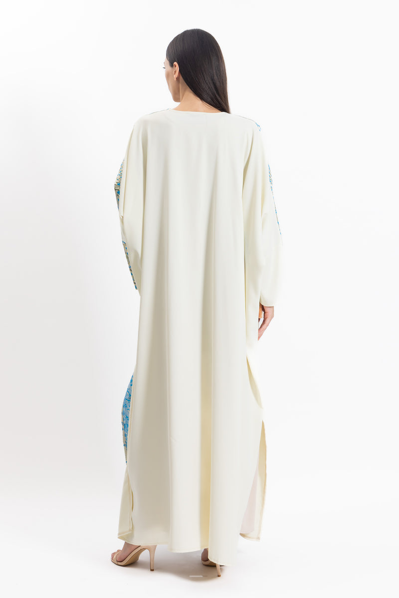 DETAILED ABAYA WITH DRESS