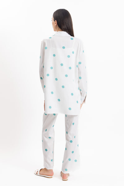 TEXTURED SHIRT SET