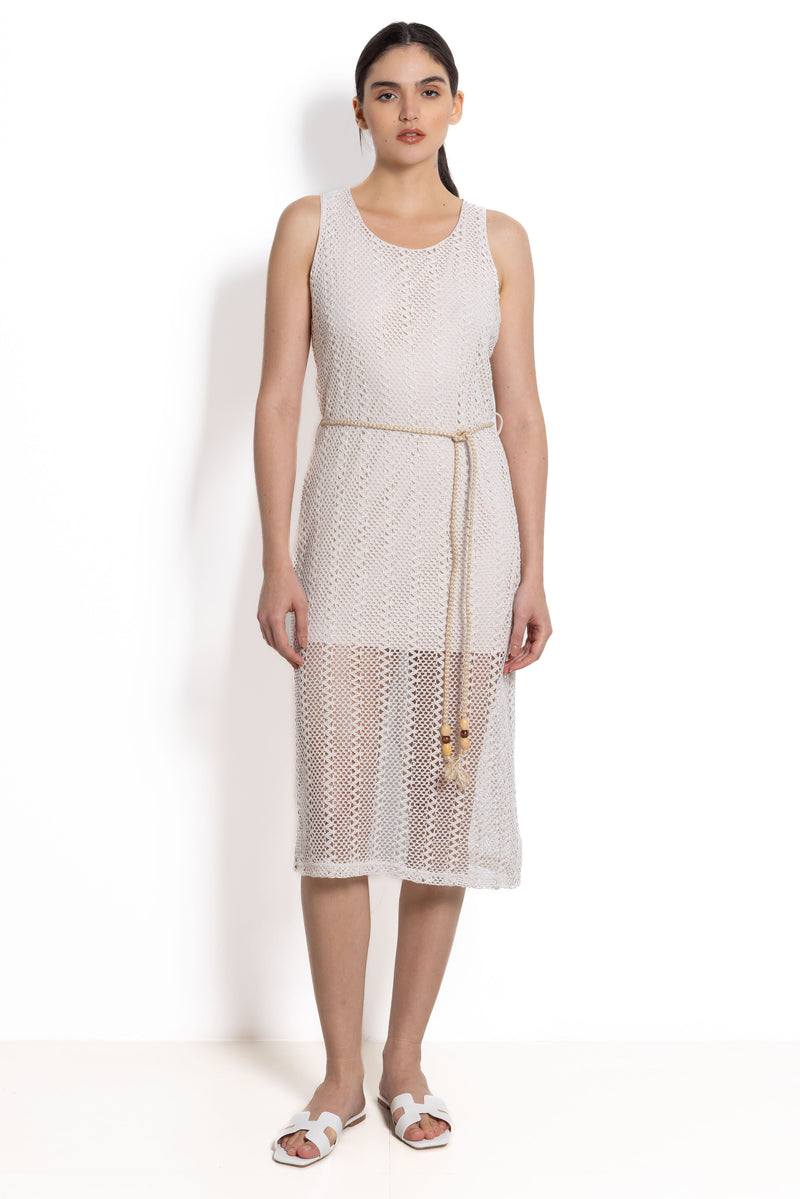 DETAILED CROCHET DRESS