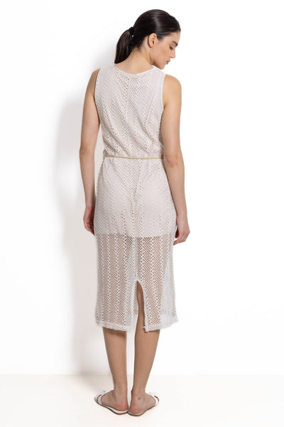 DETAILED CROCHET DRESS