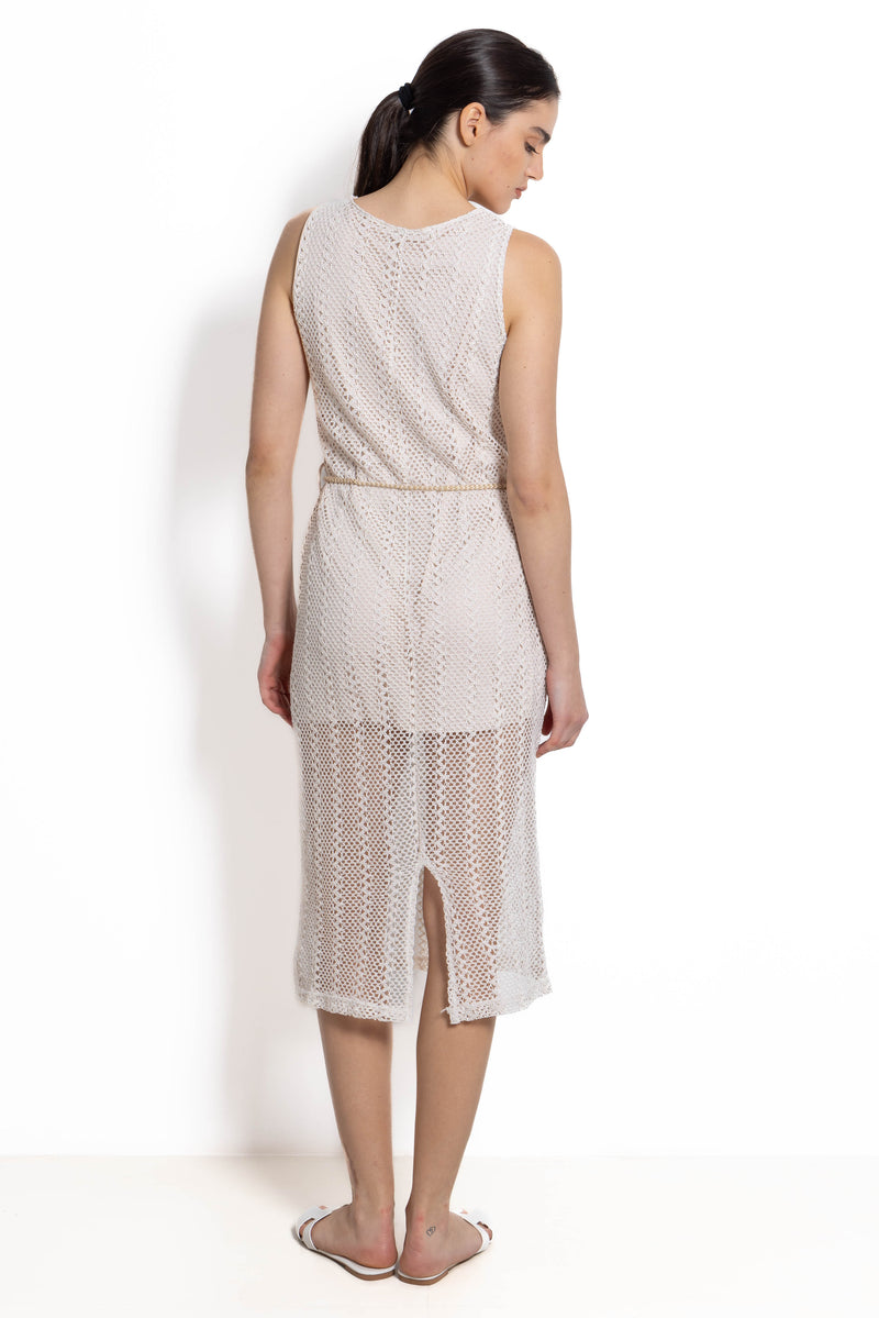 DETAILED CROCHET DRESS