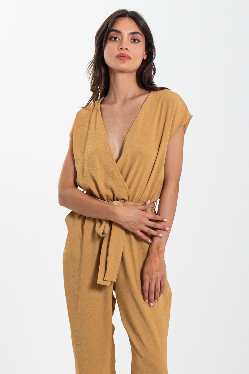 BELTED FULL LENGHT JUMPSUIT