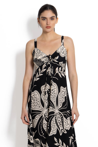 PRINTED MAXI DRESS