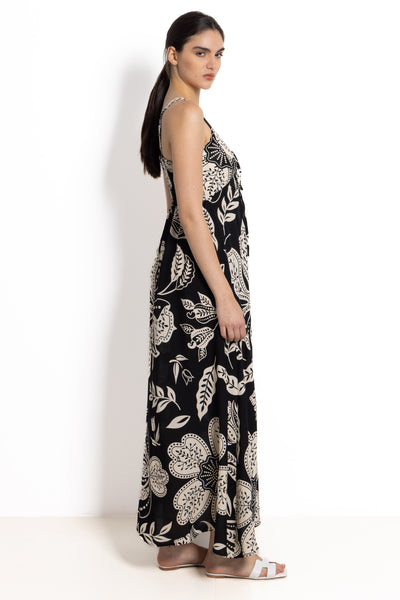 PRINTED MAXI DRESS