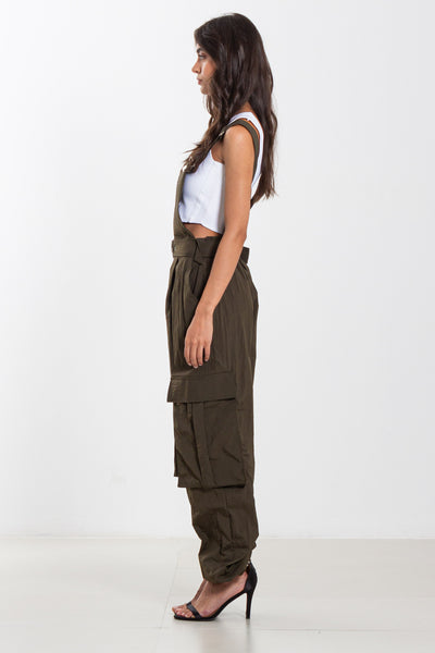 FULL LENGHT CARGO DUNGAREES