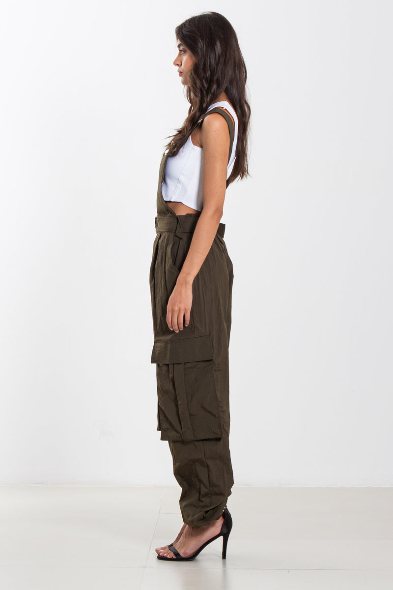 FULL LENGHT CARGO DUNGAREES