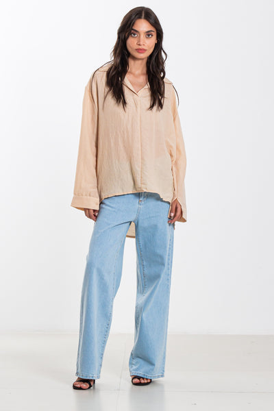 COMFORT FLOWY BLOUSE