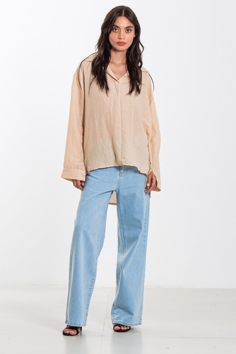COMFORT FLOWY BLOUSE