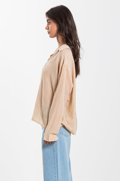 COMFORT FLOWY BLOUSE