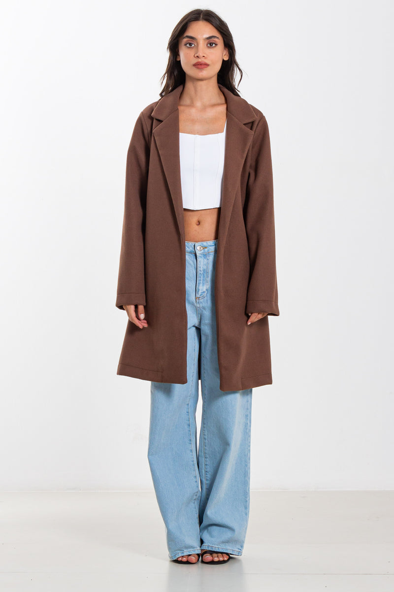 FELT TEXTURE COAT