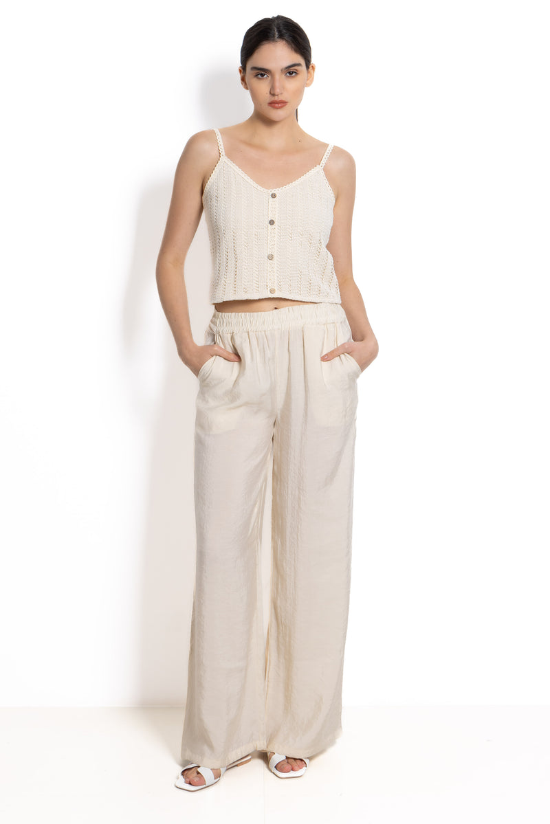 LIGHTWEIGHT FLOWY TROUSERS