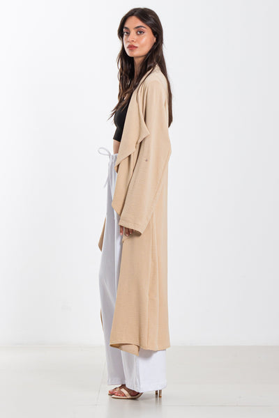 FULL LENGTH LAYERED COAT
