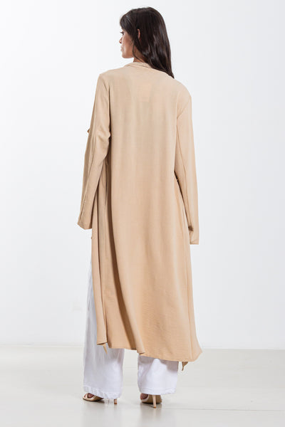 FULL LENGTH LAYERED COAT