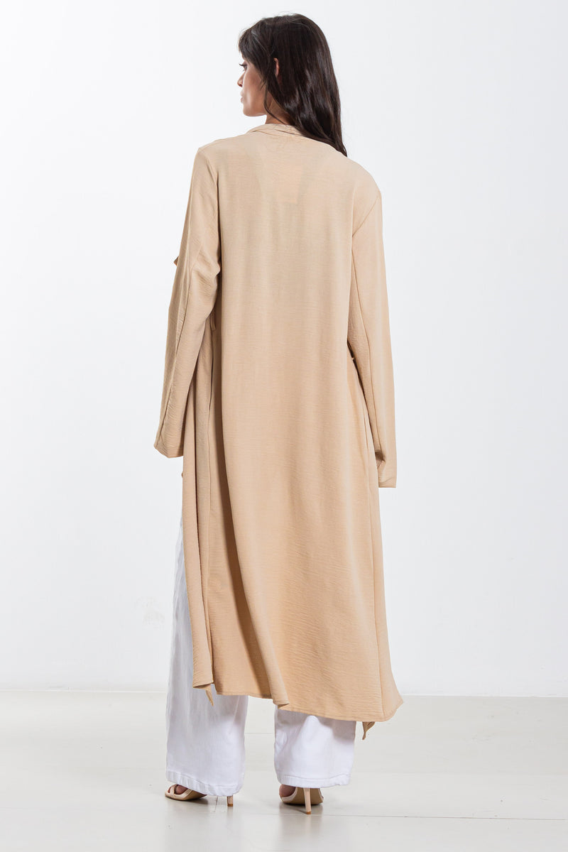 FULL LENGTH LAYERED COAT