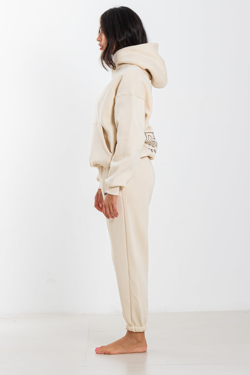 PRINTED COMFORT HOODIE SET