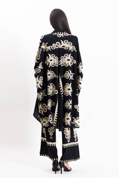 DETAIL PRINTED TOP SET