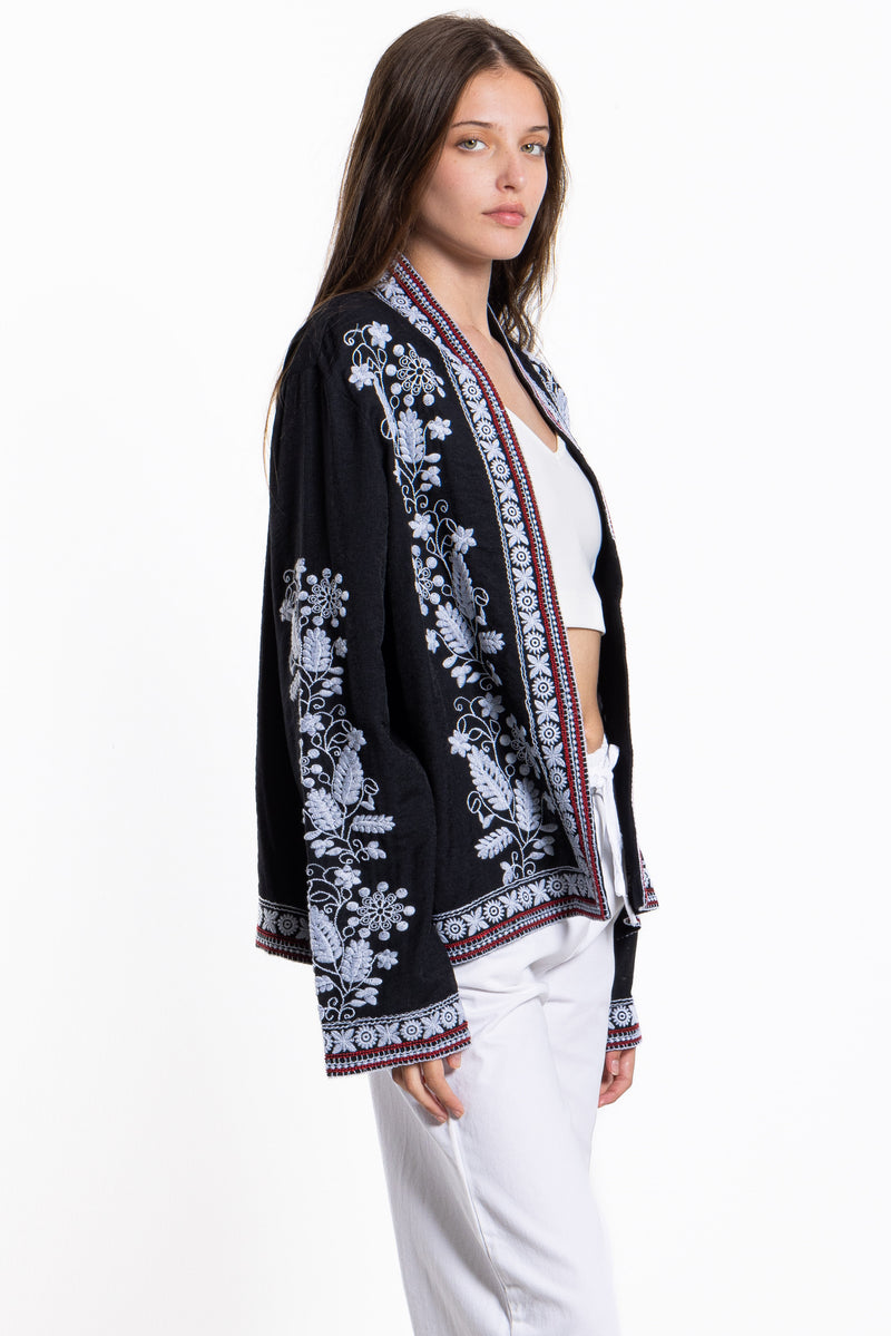 DETAIL EMBROIDERED JACKET