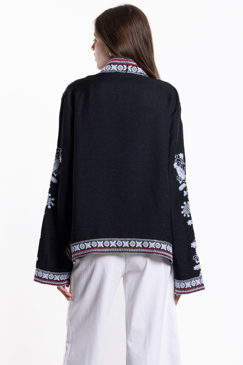 DETAIL EMBROIDERED JACKET