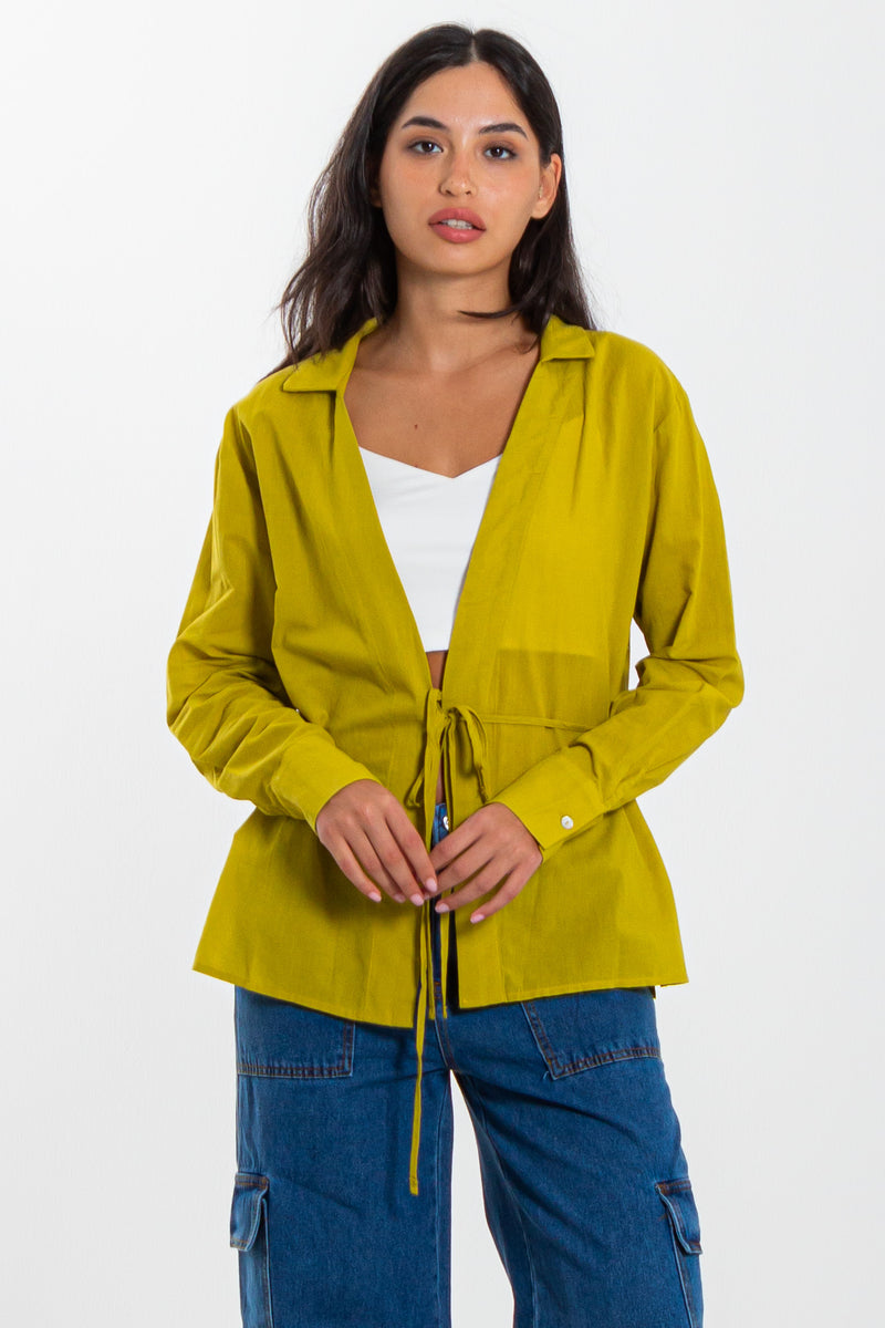 DETAILED LIGHTWEIGHT OVERSHIRT
