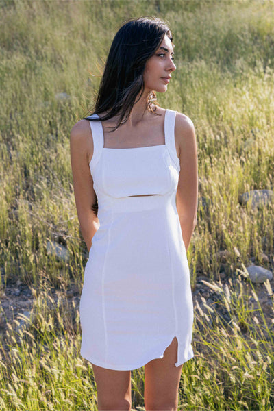 FITTED SHORT DRESS