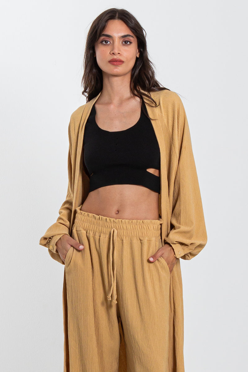 EXTRA LONG KIMONO SET