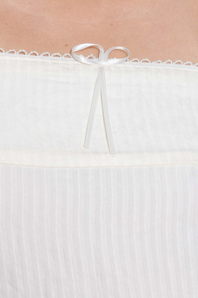 DETAILED STRIPED TOP