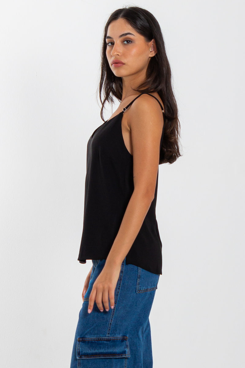 SOFT SATIN TOP