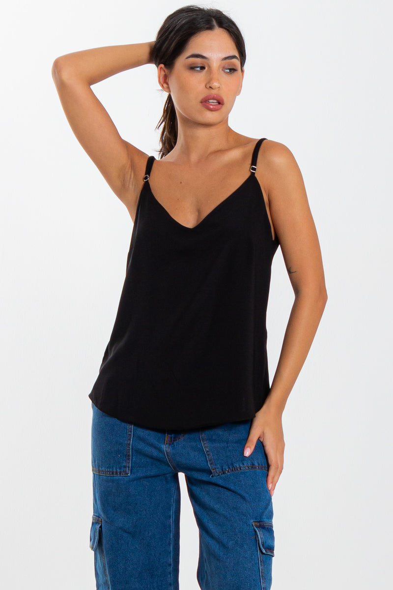SOFT SATIN TOP