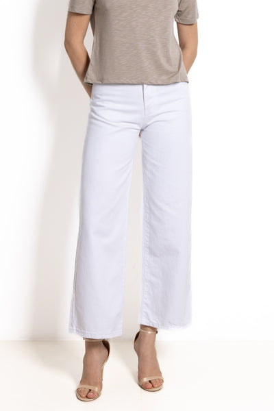 WIDE-LEG HIGH RISE JEANS
