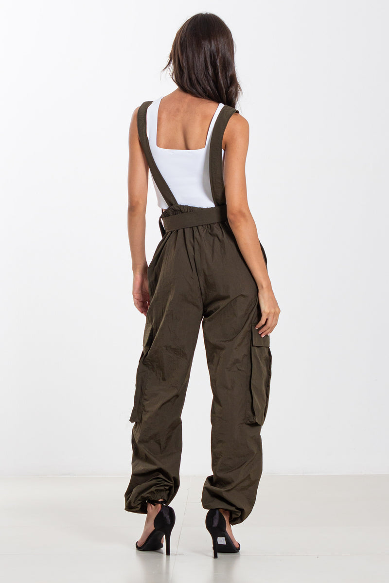 FULL LENGHT CARGO DUNGAREES