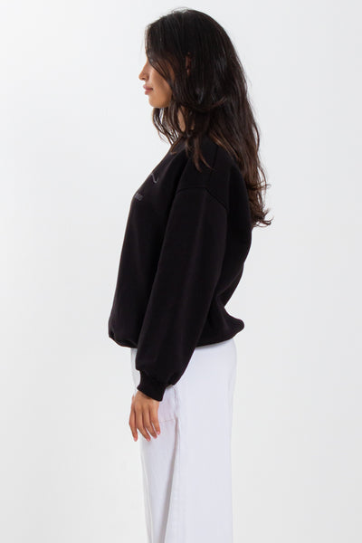 EMBROIDERED COMFORT SWEATSHIRT