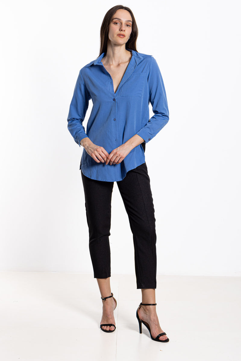 HIGH-WAIST TROUSERS