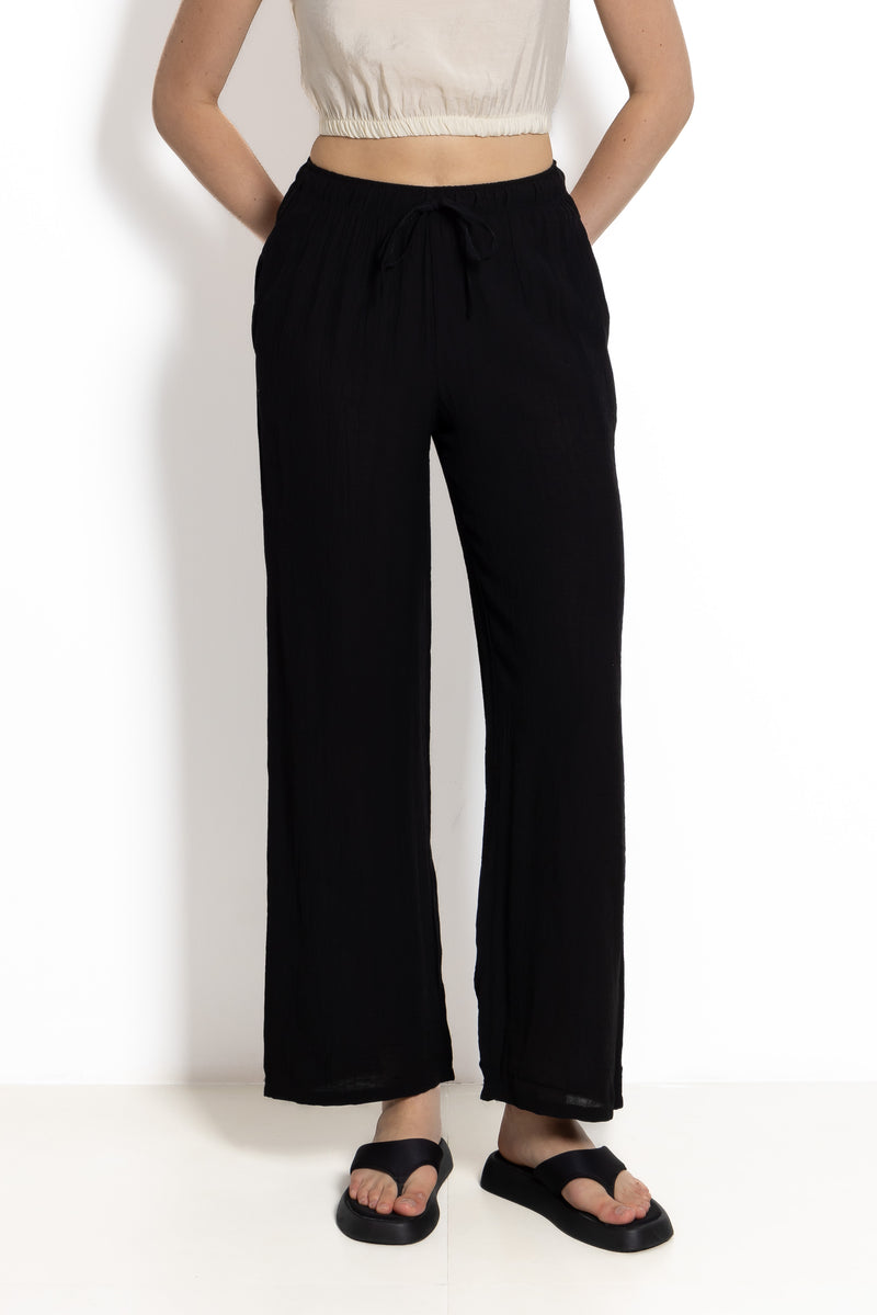 TEXTURED LIGHTWEIGHT TROUSERS